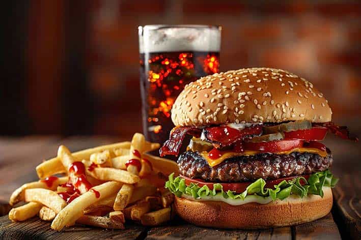 خرید همبرگر ذغالی گوشت گوساله + قیمت فروش استثنایی